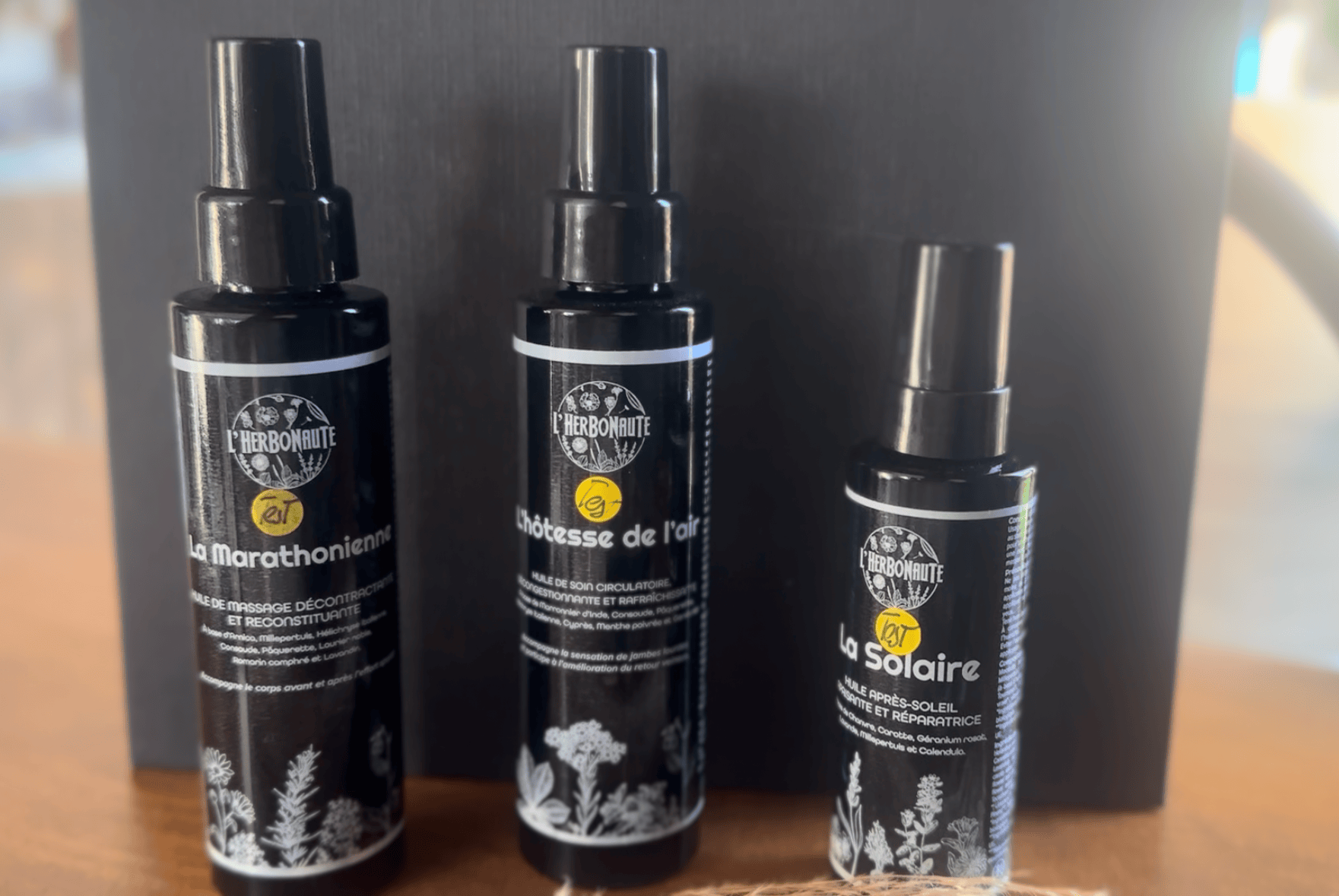 huiles de soins